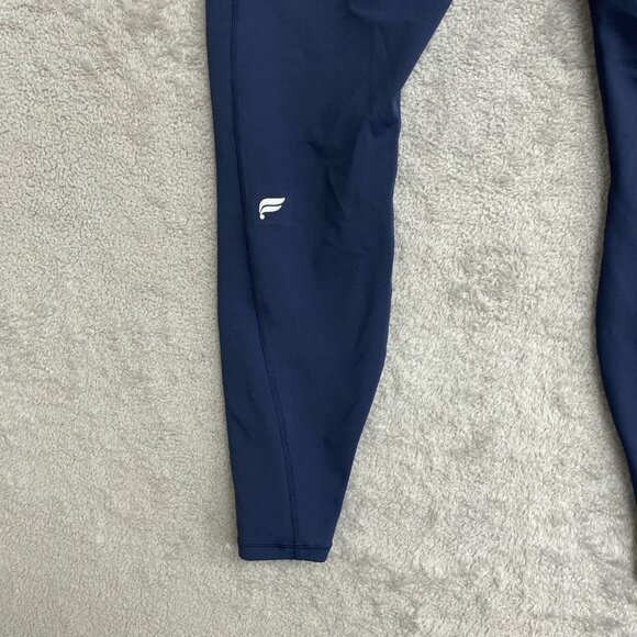 NWOT Fabletics Tight Women's XL Navy Blue High Waisted Leggings With Side Pocket - Picture 9 of 10
